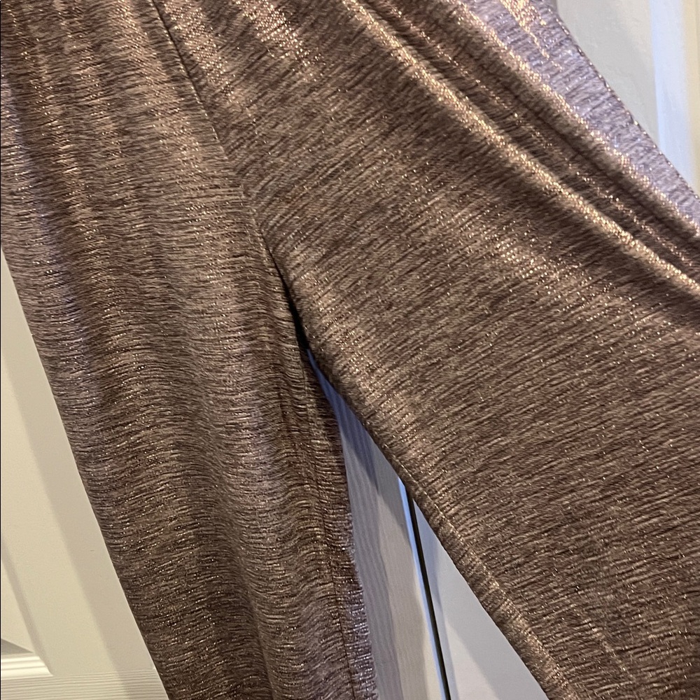 Anthropologie Textured Shimmer Genie pants/joggers - Picture 7 of 9